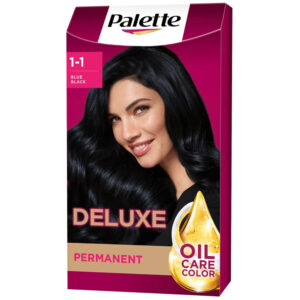 Palette Deluxe Permanent Hair Colour Blue Black 1-1 | High Quality Hair Care Product Online - Product Image Palette Deluxe Permanent Hair Colour Blue Black 1-1 | High Quality Hair Care Product Online - Product Image